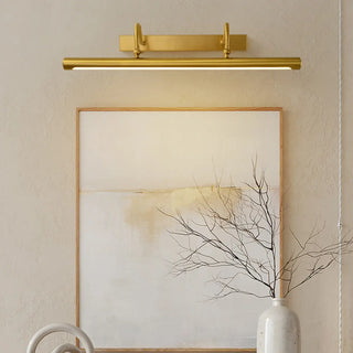 ZOWALA - Elegant Gold Straight Linear Vanity Mirror Light Image - 3