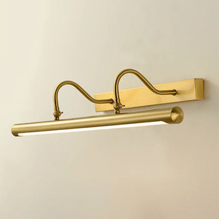 ZOWALA - Elegant Gold Straight Linear Vanity Mirror Light Image - 5