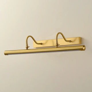 ZOWALA - Elegant Gold Straight Linear Vanity Mirror Light Image - 6