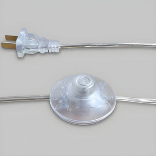 ZOWALA - Dual Round LED Silver Adjustable Floor Lamp Image - 12