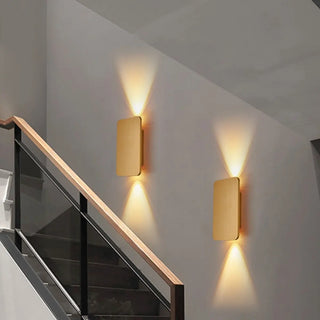 ZOWALA - Quadruple Light Beams Rectangular Up Down Wall Sconce Image - 6