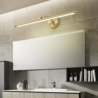 Adjustable Modish Gold Linear Bathroom Vanity Light Zawala Image - 4