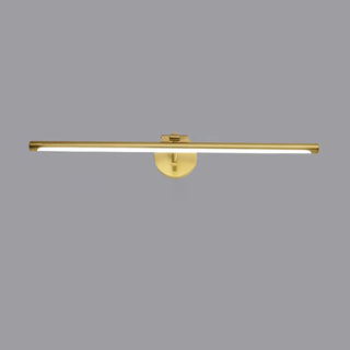 Adjustable Modish Gold Linear Bathroom Vanity Light Zawala Image - 7