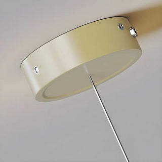 Elegant Flower White Glass Bedroom Pendant Light Zawala Image - 13