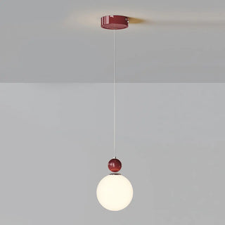 Elegant Flower White Glass Bedroom Pendant Light Zawala Image - 8