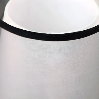 Modern Elegant Double Fabric Shade Iron Table Lamp Zawala Image - 12