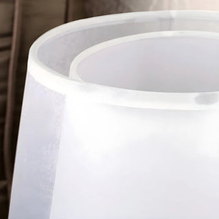 Modern Elegant Double Fabric Shade Iron Table Lamp Zawala Image - 14