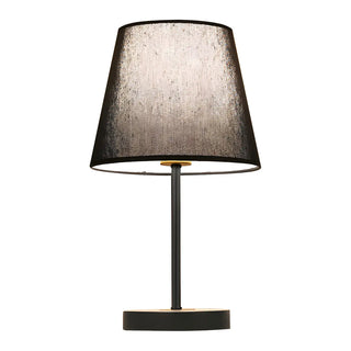 Modern Elegant Double Fabric Shade Iron Table Lamp Zawala Image - 17