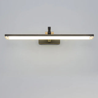 Elegant Black Rectangular Bathroom Vanity Light  Zawala Image - 9