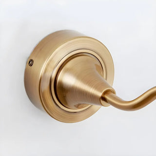 ZOWALA - Elegant Antler-Inspired Brass Metal Vanity Light Image - 10