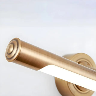 ZOWALA - Elegant Antler-Inspired Brass Metal Vanity Light Image - 9