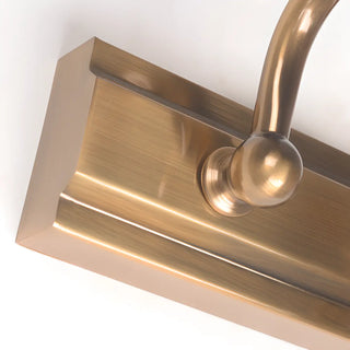 ZOWALA - Elegant Brass Geometric 3 Light Bathroom Vanity Image - 9