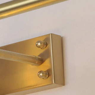 ZOWALA - Elegant Gold 5-Light Crystal Vanity Fixture Light Image - 11