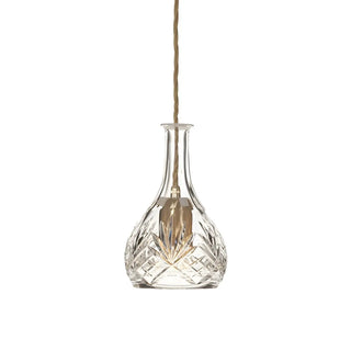 Modern Dining Room Clear Glass Cone Pendant Light Zawala Image - 8