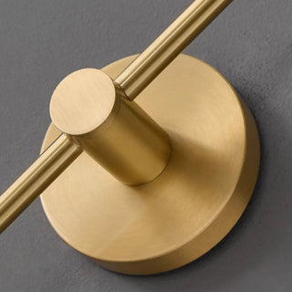 Vertical Design Gold Double Glass Tube Wall Sconce Zawala Image - 23