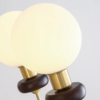 ZOWALA - Modern Globe Brass Chandelier for Living Room - 6 Lights Image - 14