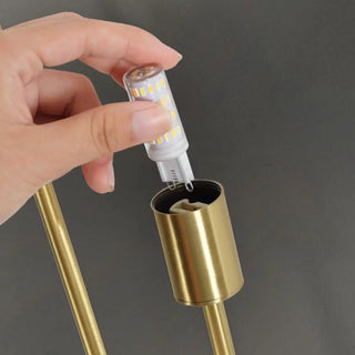 Modern Gold Dual Cylindrical LED Wall Sconce Light Zawala Image - 15