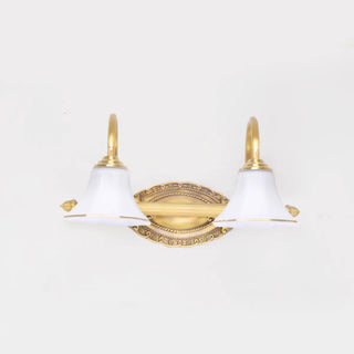 Simple Gold 3-Light Bell Bathroom LED Vanity Lights Zawala Image - 5