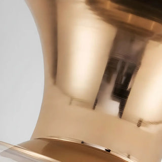ZOWALA - Elegant Gold 4 Blades Ceiling Fan Light Image - 10