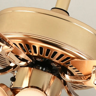 Modern Elegant 5 Blade Flower Shade Ceiling Fan Light Zawala Image - 16