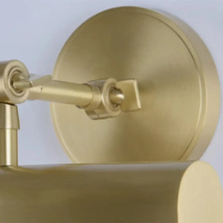 Elegant Gold Rectangular Copper LED Vanity Light Zawala Image - 10