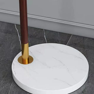 ZOWALA - Contemporary Pleated Side Table Metal Floor Lamp  Image - 4