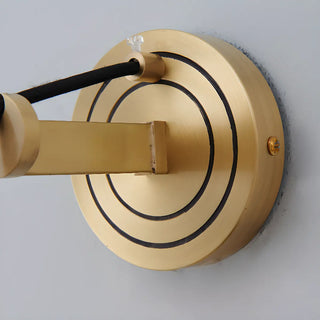 Sophisticated Crystal Tassels Gold Bedside Wall Light Zawala Image - 11