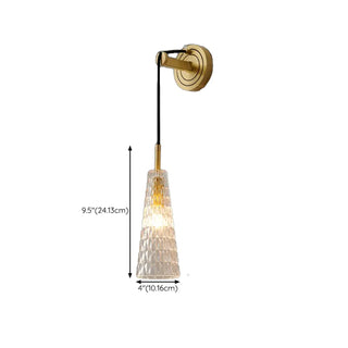 Sophisticated Crystal Tassels Gold Bedside Wall Light Zawala Image - 13