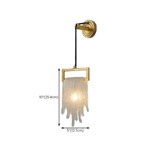Sophisticated Crystal Tassels Gold Bedside Wall Light Zawala Image - 14