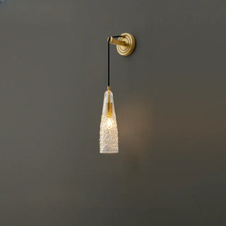 Sophisticated Crystal Tassels Gold Bedside Wall Light Zawala Image - 6