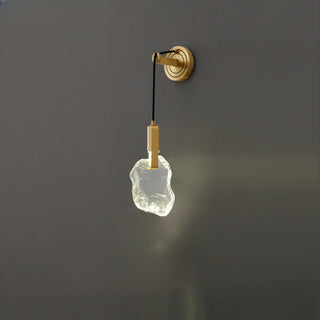 Sophisticated Crystal Tassels Gold Bedside Wall Light Zawala Image - 8
