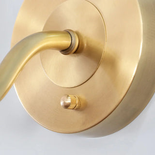 ZOWALA - Elegant Gold and White Wall Sconce Vanity Light Image - 10