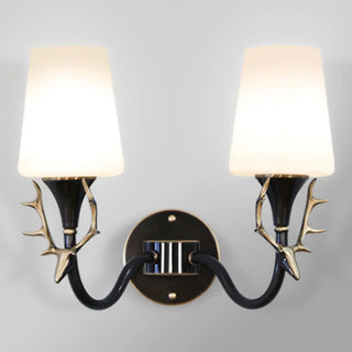 ZOWALA - Elegant Gold and White Wall Sconce Vanity Light Image - 7