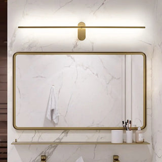 ZOWALA - Elegant Gold Bathroom Linear Vanity Light Fixture Image - 1