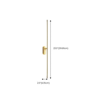 ZOWALA - Elegant Gold Bathroom Linear Vanity Light Fixture Image - 15