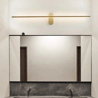 ZOWALA - Elegant Gold Bathroom Linear Vanity Light Fixture Image - 3