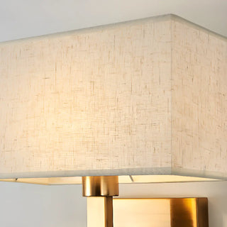ZOWALA - Elegant Gold Rectangular Wall Sconce Light Image - 14