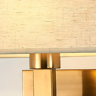 ZOWALA - Elegant Gold Rectangular Wall Sconce Light Image - 15