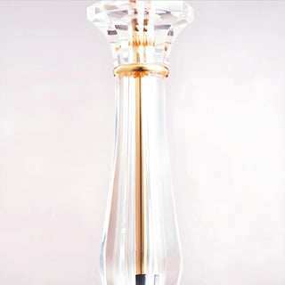 Elegant White Dome Glass Crystal Bedside Table Lamp Zawala Image - 8