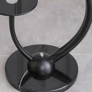 Multifunctional White Pagoda Floor Lamp with Shelves Zawala Image - 8