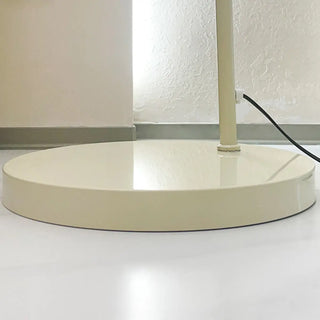 ZOWALA - Elegant Off-White Dome Arc Floor Lamp Image - 7