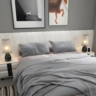 Elegant Black Barrel Shade Table Lamp with Touch Switch Zawala Image - 9