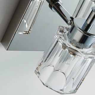 ZOWALA - Modern Elegant Sliver 4-Light Vanity Fixture Light Image - 10