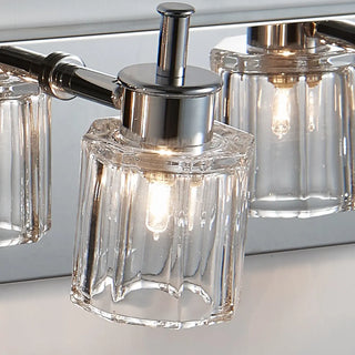 ZOWALA - Modern Elegant Sliver 4-Light Vanity Fixture Light Image - 9