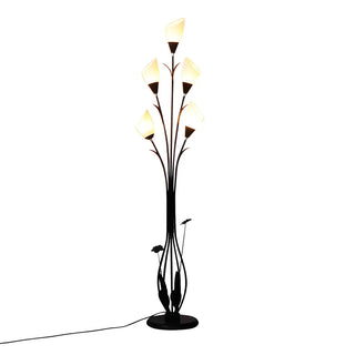 Elegant Tulip-Inspired Multi-Head Metal Floor Lamp Zawala Image - 12