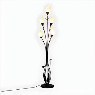 Elegant Tulip-Inspired Multi-Head Metal Floor Lamp Zawala Image - 13