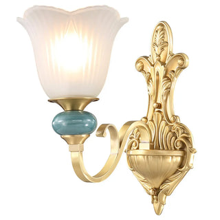 ZOWALA - Modern Metal Glass Wall Light Image - 10