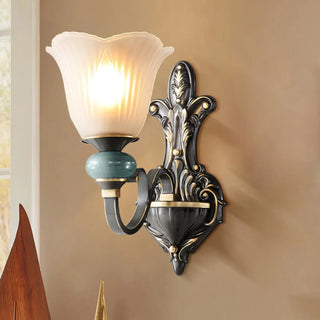 ZOWALA - Modern Metal Glass Wall Light Image - 15