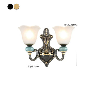 ZOWALA - Modern Metal Glass Wall Light Image - 17