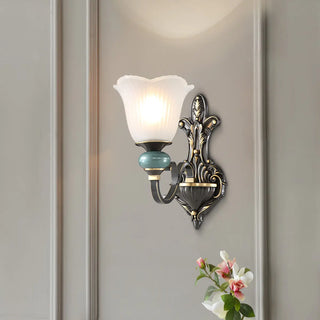 ZOWALA - Modern Metal Glass Wall Light Image - 3